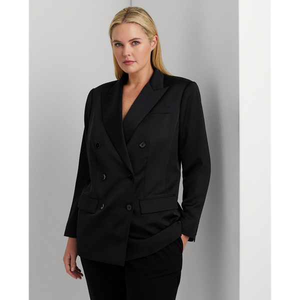 Plus size deals ralph lauren blazer