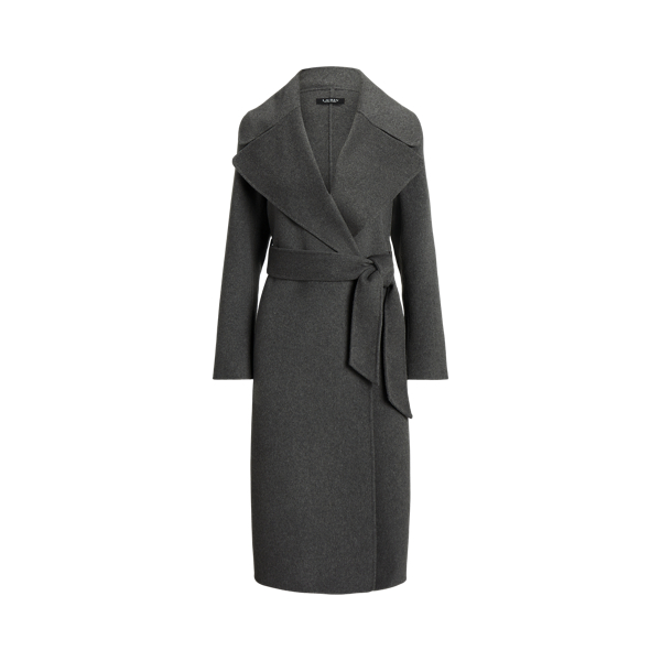 Ladies wool hotsell wrap coat