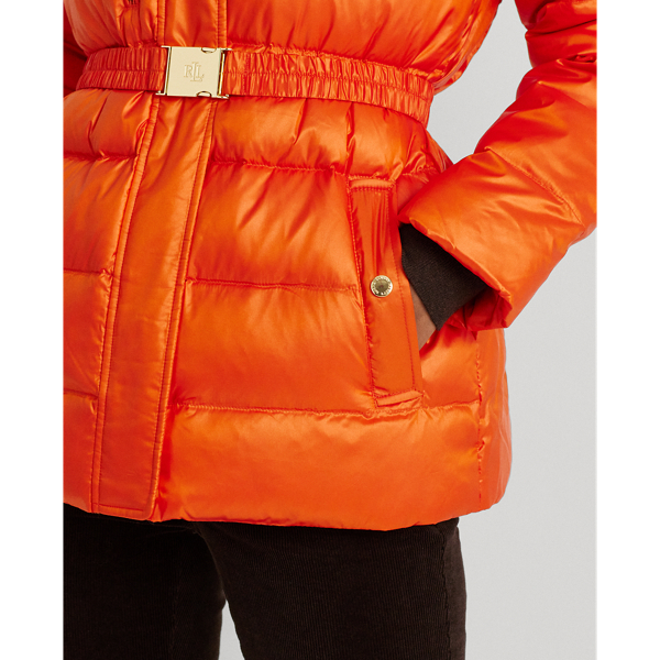 Red puffer jacket outlet river island