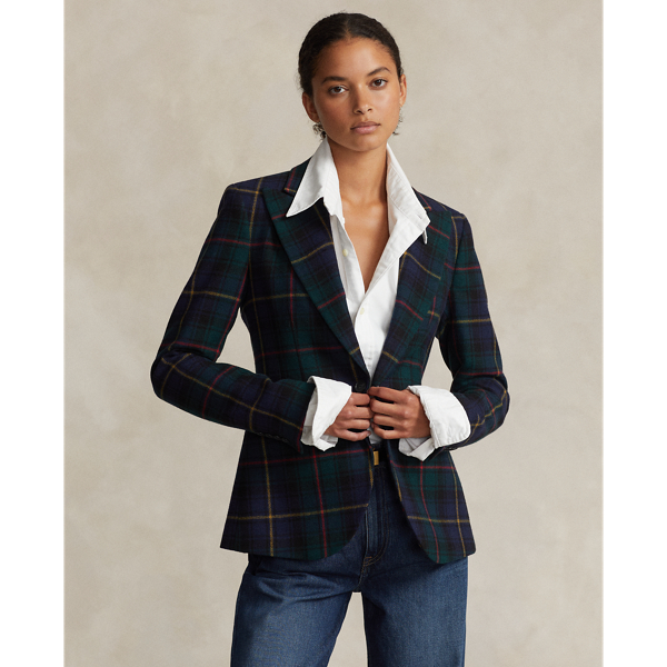 Ralph lauren hotsell plaid blazers