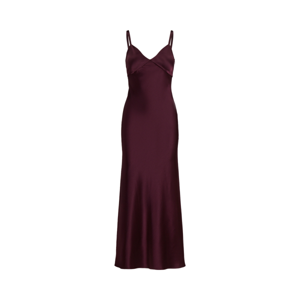 Polo Ralph Lauren Double-Faced Satin Sleeveless Gown