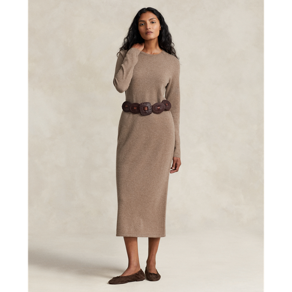 Cashmere Crewneck Jumper Dress