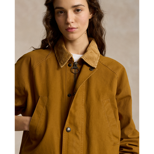 Canvas utility sales jacket women's