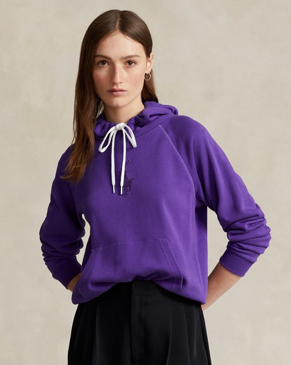 Women's Purple Polo Ralph Lauren Sweatshirts & Sweatpants
