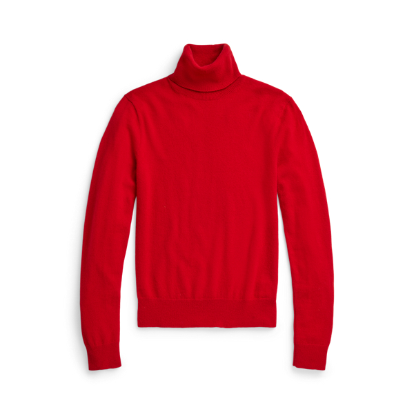 Pull col roulé cintré en cachemire pour Women | Ralph Lauren® FR