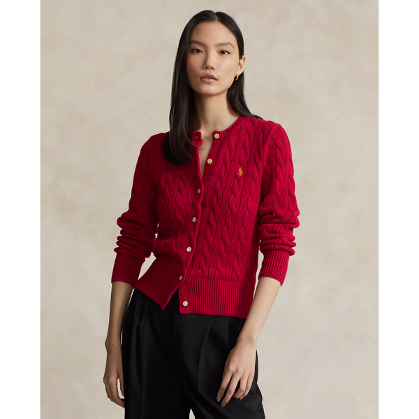 Cable Knit Cotton Cardigan for Women Ralph Lauren UAE