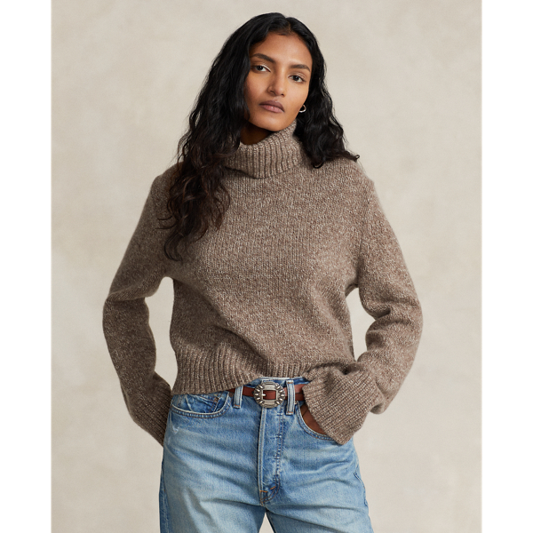 Wool-Cashmere roll neck jumper