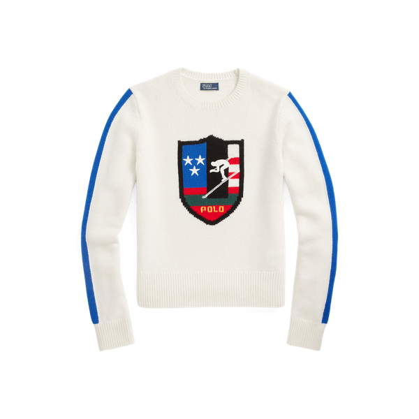 Polo Ralph Lauren Crest Wool Crewneck Sweater