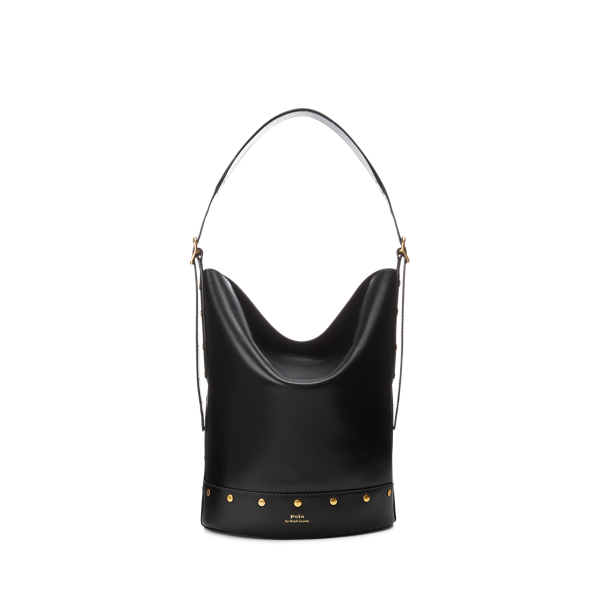 Gold & Black Bucket Bag