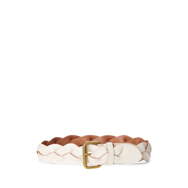 Braided Vachetta Leather Belt