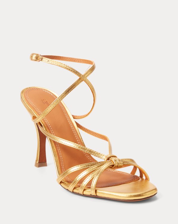 Leather Knotted Sandal