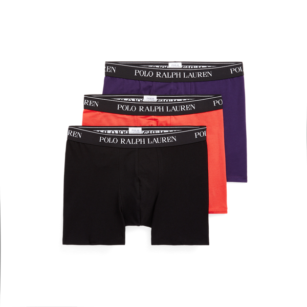 Stretch Cotton Boxer Brief 3-Pack for Men