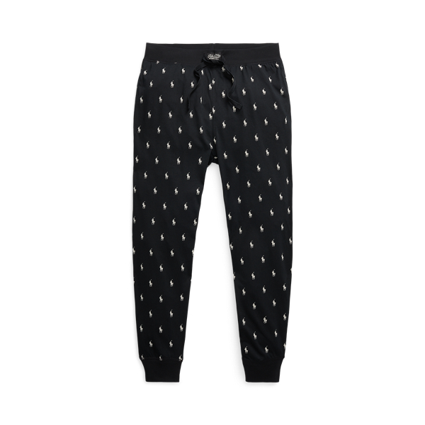 All-over Pony Cotton Jersey Sleep Jogger