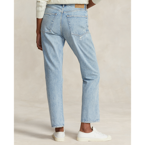 High rise hot sale straight crop