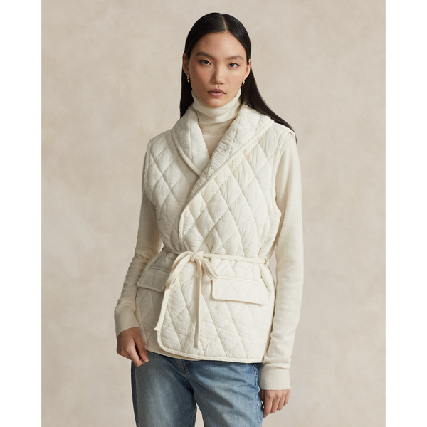 Belted Quilted Gilet