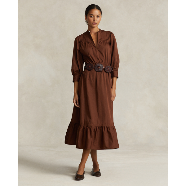Cotton Broadcloth Dress Polo Ralph Lauren 1