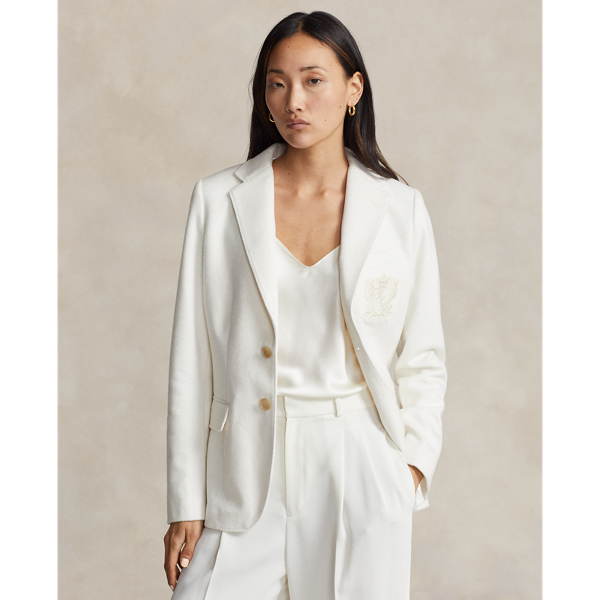 Women s Blazers Tweed Linen Blazers Ralph Lauren SG