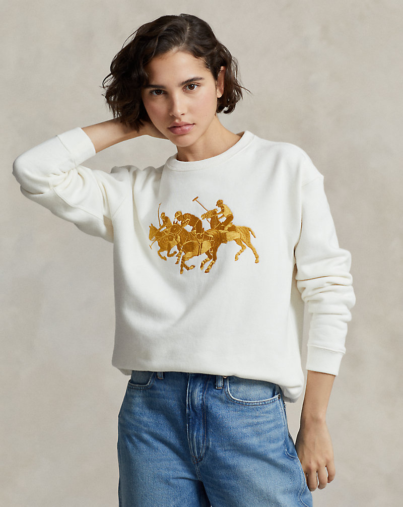 Lunar New Year Triple-Pony Sweatshirt Polo Ralph Lauren 1
