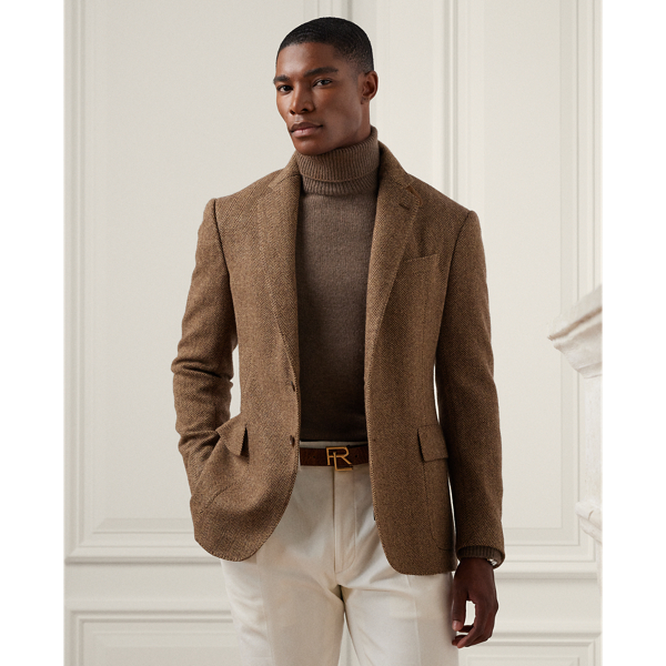Ralph lauren wool blazer mens hot sale