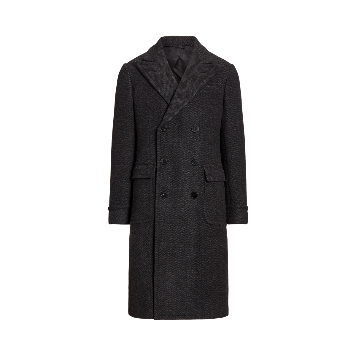 Wool herringbone deals topcoat