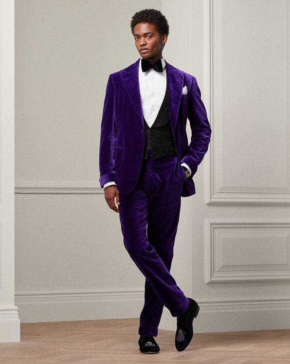 Gregory Hand-Tailored Velvet Trouser