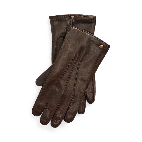 Cashmere-Lined Lambskin Gloves