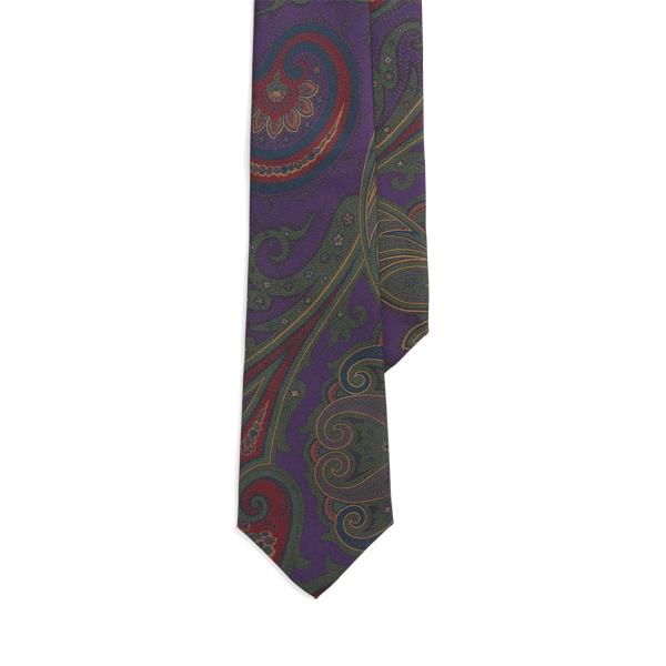 Paisley Silk Twill Tie