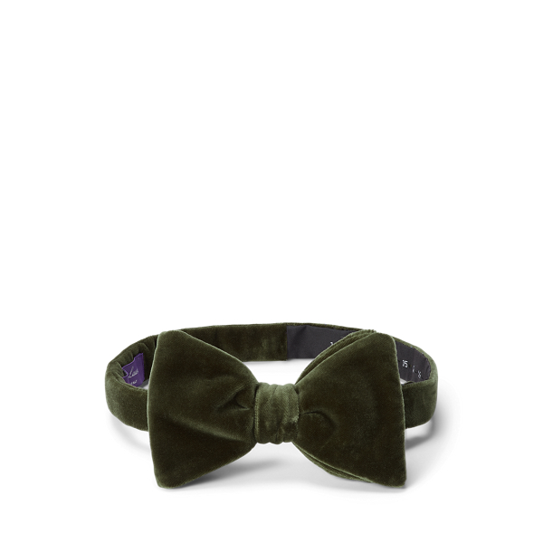 Pre-Tied Velvet Bow Tie