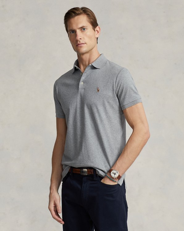 Custom-Slim-Fit Baumwoll-Poloshirt