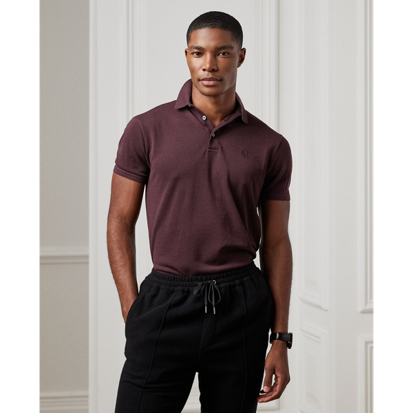 Wool Pique Polo Shirt