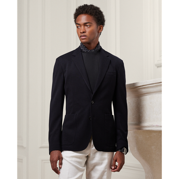 Kent Hand-Tailored Wool Pique Sport Coat