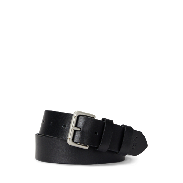 Leather Roller-Buckle Belt Polo Ralph Lauren 1