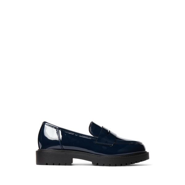 Polo Ralph Lauren Wellsley Patent Faux-Leather Loafer