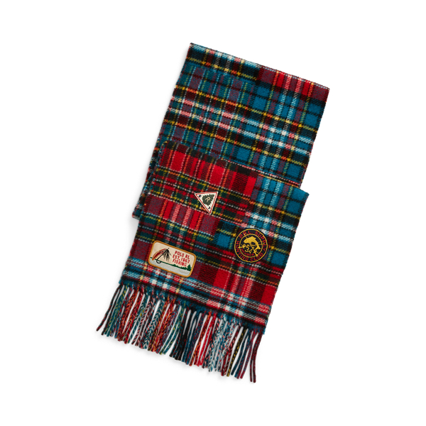 Polo Ralph Lauren Plaid Wool-Blend Scarf