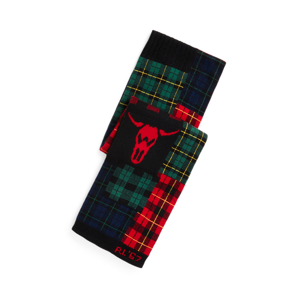 Polo Ralph Lauren Patchwork Plaid Wool-Blend Scarf