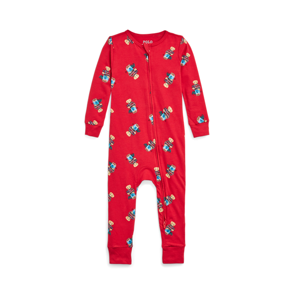 Polo Bear Stretch Jersey Pajama