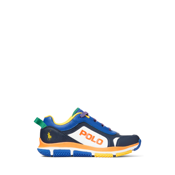Sport Tech Racer Faux-Leather Sneaker