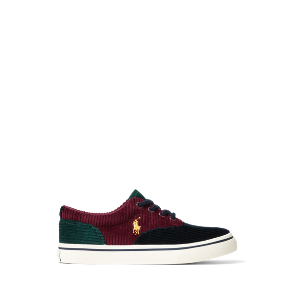 Polo Ralph Lauren Keaton Color-Blocked Corduroy Sneaker