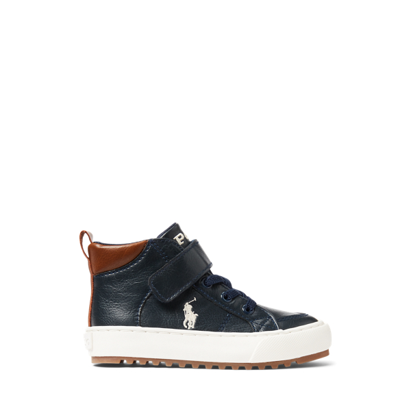 Jaxson Faux-Leather High-Top PS Sneaker