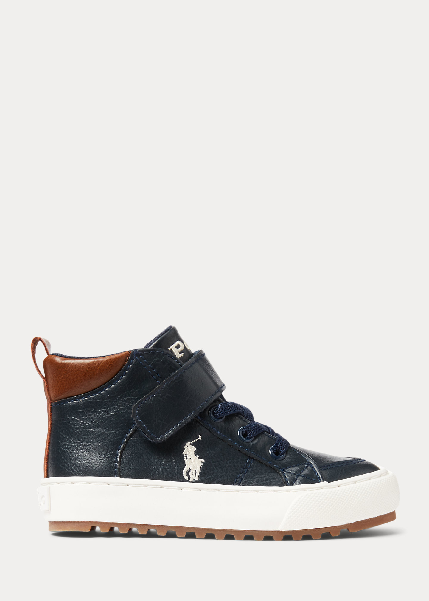 Jaxson Faux-Leather High-Top PS Sneaker