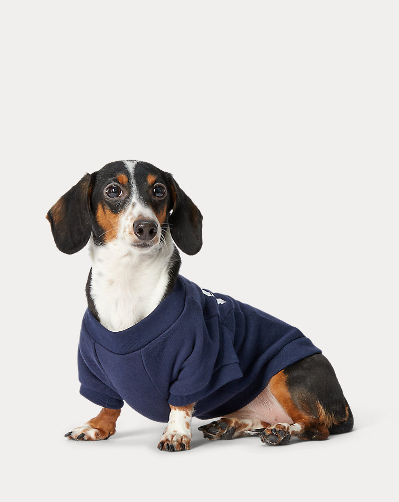 Fleece Crewneck Dog Sweatshirt Polo Ralph Lauren 1