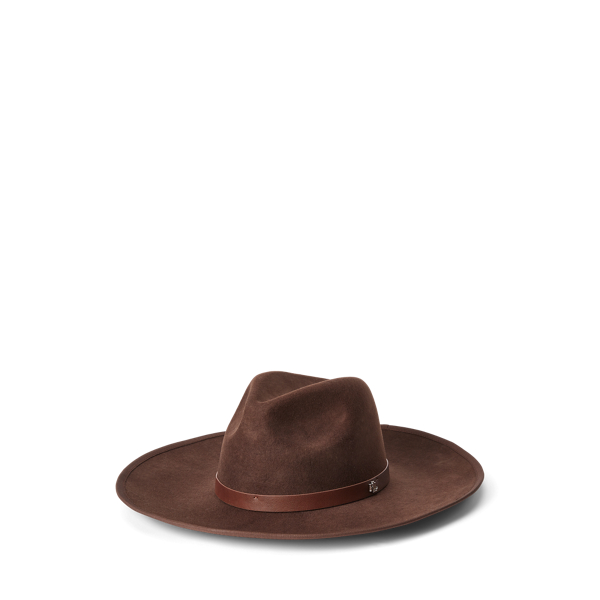 Belted Wool Felt Fedora