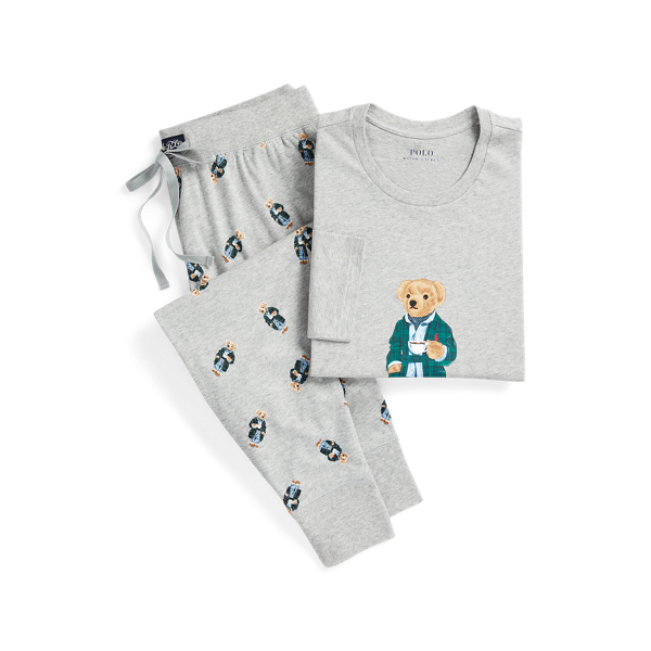 Polo Bear Jersey Sleep Set