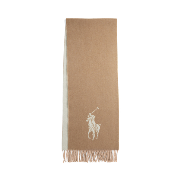 Big Pony Wool-Blend Fringe Scarf
