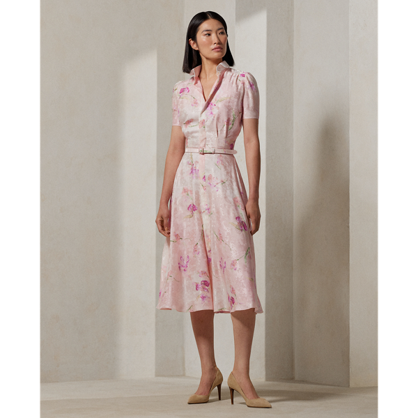 Lunar New Year Emeline Floral Day Dress Ralph Lauren Collection 1