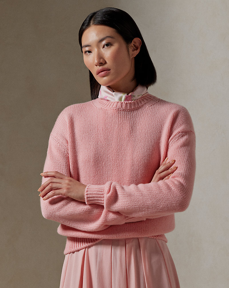 Lunar New Year Cashmere Crewneck Sweater Ralph Lauren Collection 1