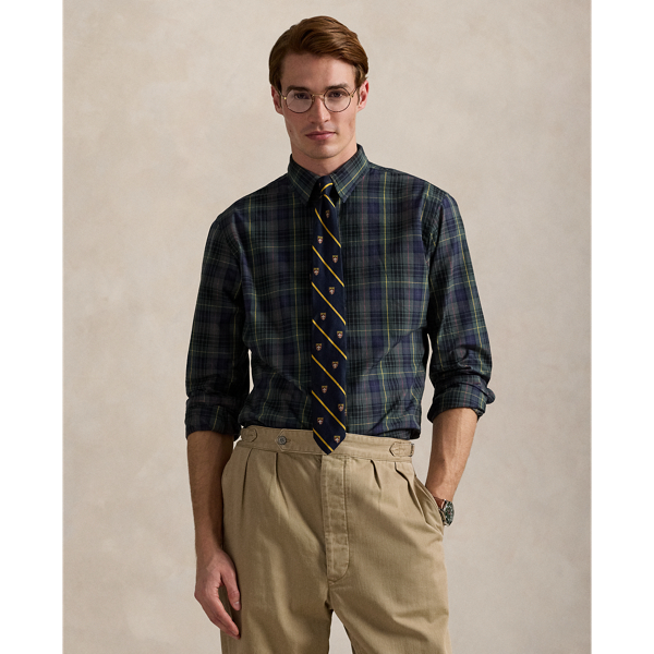 Custom Fit Plaid Poplin Shirt Polo Ralph Lauren 1