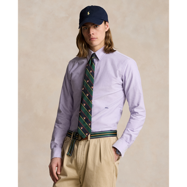 Custom Fit Monogram Oxford Shirt 