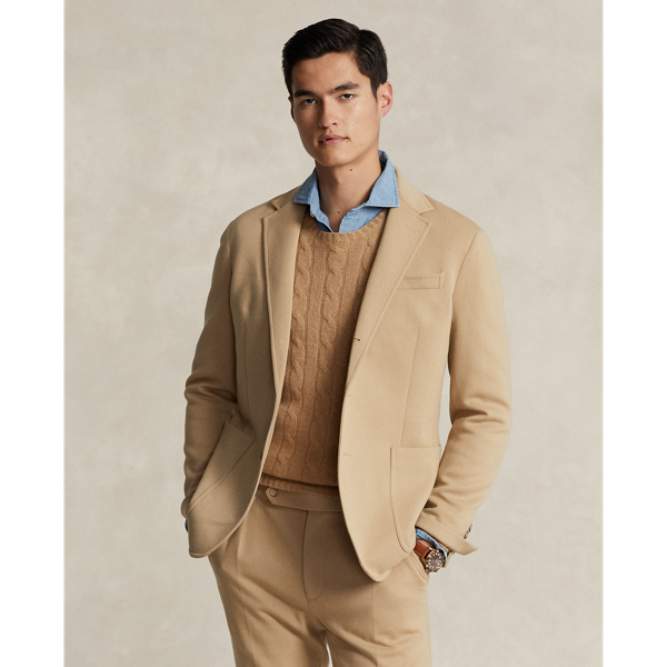 Polo Soft Double-Knit Suit Jacket