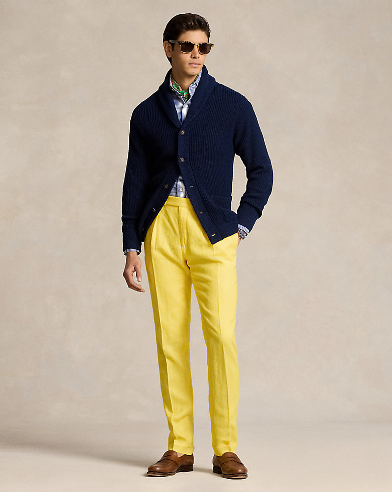 Pantalon en lin à pinces Polo Ralph Lauren 1
